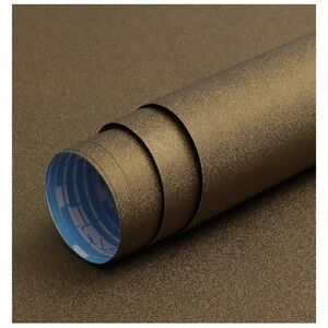 Timeet Peel and Stick Wallpaper Golden Brown Wallpaper 15.74"x393.7" 063